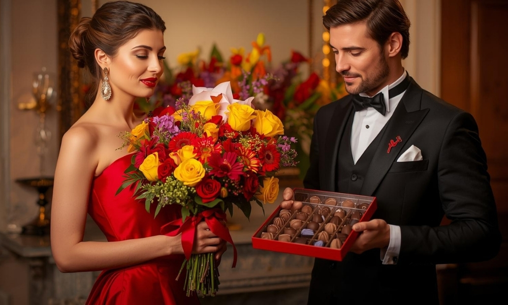 Flowers and Chocolate Gifts